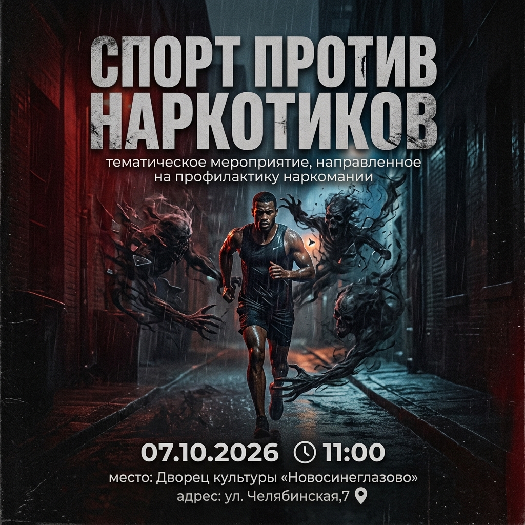 «Спорт против наркотиков» - тематическое мероприятие, направленное на профилактику наркомании