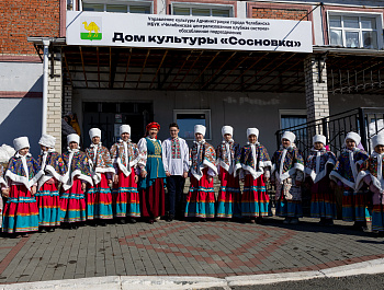17 марта в Сосновке в сквере Дома культуры состоялись «Проводы зимы».
